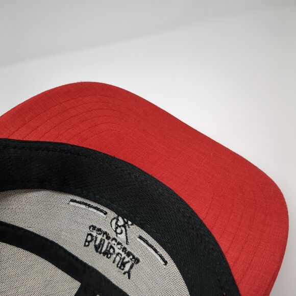 Banbury Golf Course Snapback Trucker Hat Red One Size Mesh Back Legendary - Picture 8 of 9